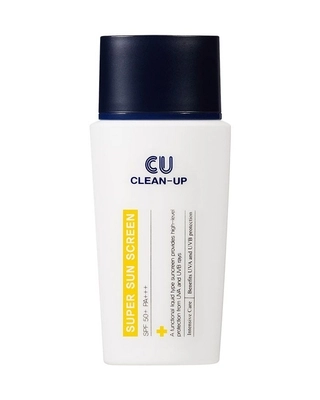 Clean-Up Super Sun Screen SPF 50+ PA+++ - Сонцезахисна емульсія 50 мл