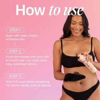 Мус автозасмага для тіла у відтінку Deep Violet - Bali Body Deep Violet Self Tanning Mousse , 200 ml