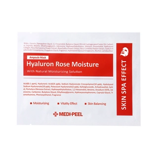 Тканинна ампульна маска з екстрактом троянди Hyaluron Rose Moisture Ampoule Mask, 1 шт