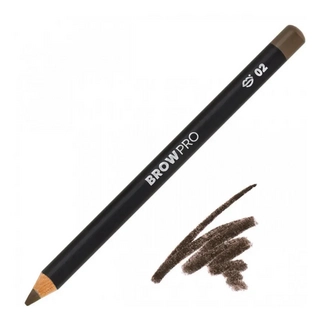 Олівець для брів Sinart 02 POWDERY EYEBROW PENCIL