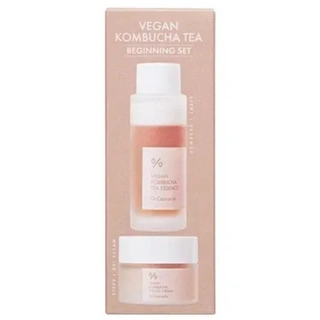Веганський набір для догляду за шкірою з комбучею Dr.Ceuracle Vegan Kombucha Beginning Set