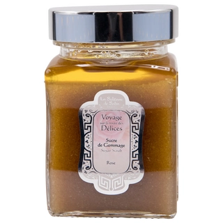 Цукровий скраб для тіла з ароматом троянди La Sultane De Saba Sugar Body Scrub Rose 300г