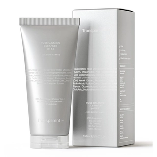 TRANSPARENT-LAB Ніжний очищувач для обличчя ROSE CALMING CLEANSER pH 5.5, 150 мл