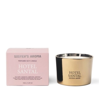 Ароматична свічка Sister&rsquo;s Aroma HOTEL SANTAL 150 г