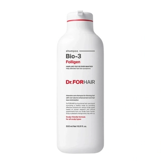 Відновлюючий шампунь проти випадіння зі стовбуровими клітинами Dr.FORHAIR Folligen BIO 3 Shampoo, 500 мл