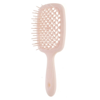 Гребінець Janeke SUPER BRUSH пудровий з пудровим