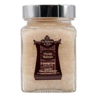 Скраб кокосовий для тіла Лотос і Франжипані La Sultane De Saba Gommage Voyage Balinais Lulur Bali Lotus &amp; Frangipani Flowers 300г