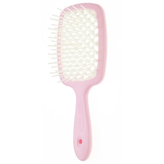Гребінець Janeke SUPER BRUSH рожевий з білим