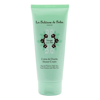 Крем-Гель для Душу  Алое та Квіти Тіаре La Sultane De Saba Voyage Iles Shower Cream Tiare Flowers and Aloe Vera 200мл