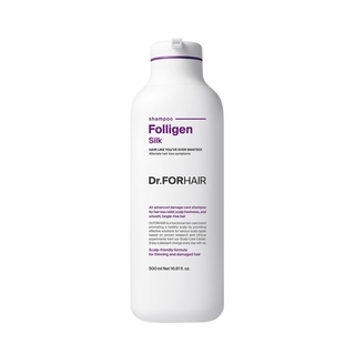 Dr.FORHAIR Folligen Silk Shampoo - Шампунь для сухого та пошкодженого волосся , 500 ml