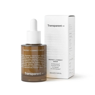 TRANSPARENT-LAB Антиоксидантна сироватка PROTECT + CORRECT SERUM, 30 мл