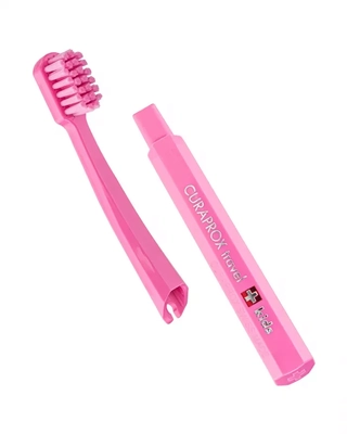 Дитячий тревел-набір (6&ndash;12 років), рожевий - Curaprox Kids Travel-Set