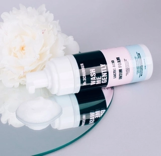 Пінка для інтимної гігієни з молочною кислотою і соком алое вера WASH ME GENTLY Mr.SCRUBBER , 150 ml