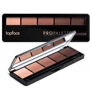 Тіні для повік 5-колірні Topface Pro Palette Eyeshadow 8 г - "019"