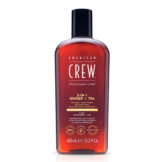 Шампунь American Crew Energizing Shampoo, Conditioner and Body wash Ginger Tea , 450мл