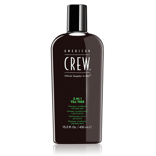 Засіб 3 в 1 , Шампунь , Кондиціонер , Гель для душу American Crew 3 IN 1 Tea Tree , 450 ml