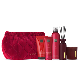 Подарунковий набір з з фірмовою косметичкою - The Ritual of Ayurveda Gift Set L