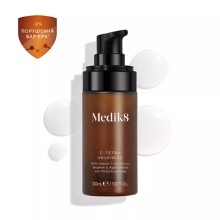 Гель-сироватка з 20% вітаміном С та фітоекзосомами для освітлення та сяйва шкіри  Medik8 -  C-TETRA ADVANCED , 100 мл