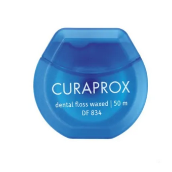 DF 834 Нитка міжзубна вощена з ароматом м`яти, 50 м