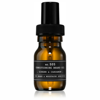 Олійка для бороди - Depot NO. 505 CONDITIONING BEARD OIL Ginger & Cardamom , 30 мл