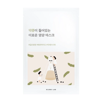 Поживна тканинна маска з екстрактом чорних соєвих бобів ROUND LAB Soybean Nourishing Mask Sheet 27 ml