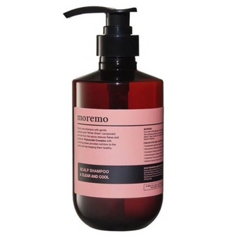 Очищуючий безсульфатний шампунь MOREMO «Scalp Shampoo Clear and Cool»-500мл