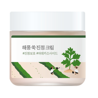 Заспокійливий крем з морським полином ROUND LAB Mugwort Calming Cream 80 ml