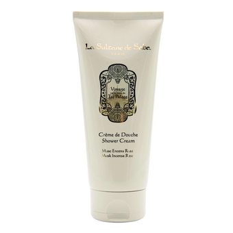 Крем-Гель для Душу Мускус Ладан Троянда La Sultane De Saba Taj Palace Silk Protein Scrub Musk Incense Rose 200мл