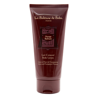 Молочко для тіла з ароматом лотосу і франжипані La Sultane De Saba Body Lotion Lotus and Frangipani Flowers 200мл