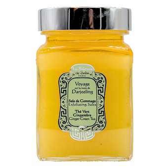 Сольовий скраб для тіла зелений чай та імбир La Sultane de Saba Exfoliating Salt Ginger Green Tea 300г