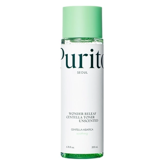 Заспокійливий тонер з центеллою без ефірних олій Purito Seoul Wonder Releaf Centella Toner Unscented, 200 ml