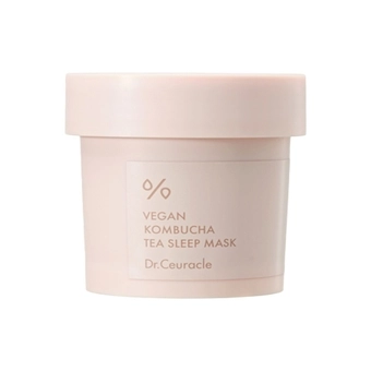 Dr.Ceuracle Vegan Kombucha Tea Sleep Mask - Веганська зволожуюча антиоксидантна маска для обличчя з екстрактом комбучі та бакучіолом , 100 ml