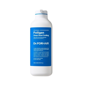 Dr.Forhair Folligen Deep Clean Cooling Shampoo - Глибокоочищаючий шампунь з ефектом охолодження , 300 ml