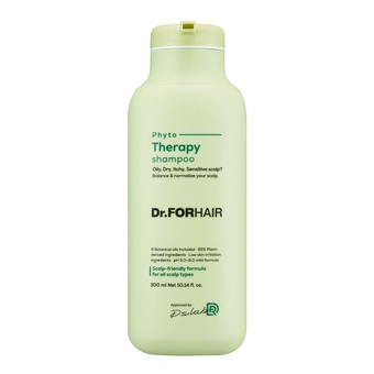 Dr.FORHAIR Phyto Therapy Shampoo - Фітотерапевтичний шампунь для чутливої шкіри голови , 300 ml