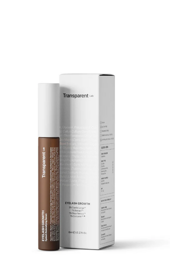 TRANSPARENT-LAB Сироватка для відновлення вій та брів EYELASH GROWTH, 8 мл