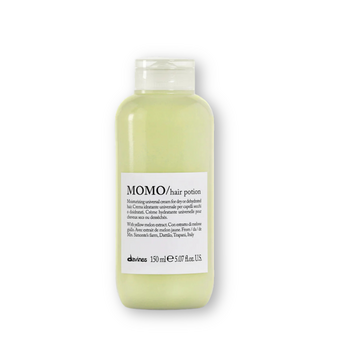 MOMO Hair Potion Універсальний зволожувальний крем для сухого та зневодненого волосся, що не потребує змивання Davines, 150 мл