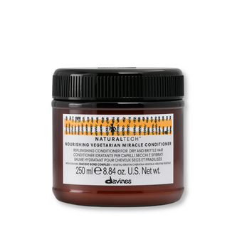 NOURISHING Vegetarian Miracle Сonditioner Живильний зволожувальний кондиціонер Вегетаріанське диво для сухого та ламкого волосся Naturaltech Davines, 250 мл