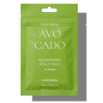 Живильна маска з маслом авокадо RATED GREEN Cold Press Avocado Nourishing Scalp Pack 50 мл
