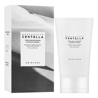 Крем для обличчя освітлюючий з центеллою Madagascar Centella Tone Tone Brightening Capsule Cream, 75 мл